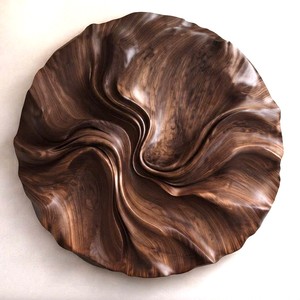 Hand Carved Wall Art Farmhouse Wood Wall Art For Bedroom Livingroom Entryway <b>Rustic</b> Ambience Mid Century Large Sculpture Wall - Product Image 5