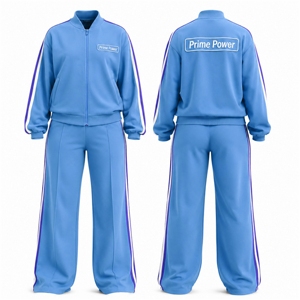 Conjunto Deportivo de Dos Piezas para Mujer, Chaqueta y Pantalones a Juego, Ropa Deportiva para Gimnasio, Entrenamiento, Viajes, Ropa Casual, Proveedor Mayorista - Product Image 1