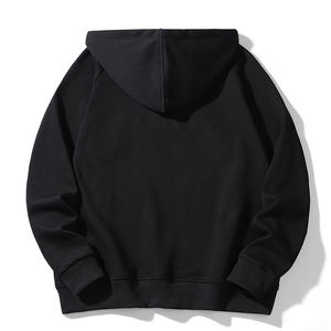 เสื้อฮู้ดผู้ชาย ไซส์ใหญ่ เสื้อฮู้ดและเสื้อสเวตเชิ้ตผู้ชาย ซิป 1/4  เสื้อฮู้ดแบบสวมหัว แขนยาว เสื้อยืดหนา - Product Image 4