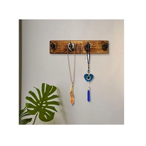 Porte-clés en bois artistique pour l'organisation de la maison, conçu pour compléter les espaces d'entrée avec un attrait décoratif pratique - Product Image 6
