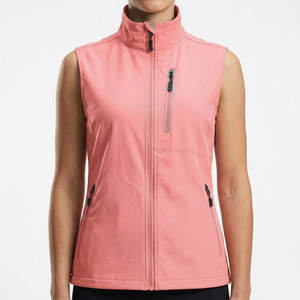 Chaleco Softshell Personalizado para Mujer, Sin Mangas, Impermeable, Cortavientos, Chaqueta para Exteriores con Logotipo, Fabricante OEM - Product Image 1