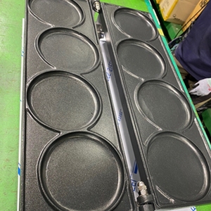 เครื่องทำฮอตเต็อก, เครื่องทำฮอตเต็อกไฟฟ้าเกาหลี 4P, เครื่องทำแพนเค้กจีน, อาหารริมทางเกาหลี - Product Image 3