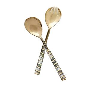 ชุดเครื่องใช้บนโต๊ะอาหารชุบทองทำจากสเตนเลส304สำหรับงานปาร์ตี้ขายส่งเสิร์ฟบนโต๊ะราคาประหยัด - Product Image 1