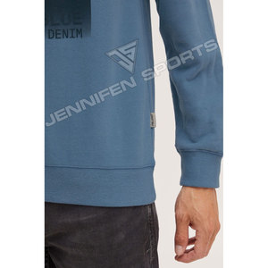Sweat à capuche unisexe personnalisé en molleton 100 % coton imprimé pour l'hiver, grande taille, pour hommes et femmes, coupe oversize - Product Image 5