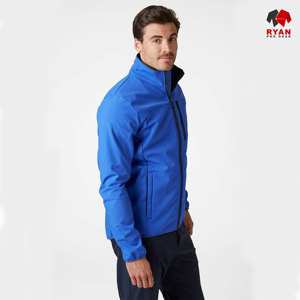 Veste softshell personnalisée Ryan Pro Gear pour hommes, fermeture éclair, logo personnalisé, design ODM OEM - Product Image 2