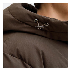Men’s Thermoball Eco Insulated Quilted Hooded Super Hoodie Puffy Classic Parka Windbreaker Warm Puffer <b>Jacket</b> Durable - Product Image 6