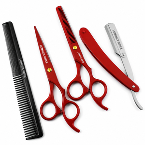 Navaja de Afeitar Recta Vintage Luminex Impex con Mango de Concha de Abulón y Acero al Carbono, Lista para Usar en Barberías y Salones - Product Image 4