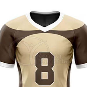 Conjunto de Uniforme de Flag Football Sublimado Personalizado para Hombres y Equipos Juveniles, Secado Rápido, Poliéster, Venta al Por Mayor - Product Image 3