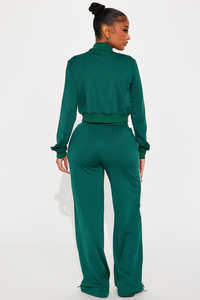 Nuevo Diseño de Alta Calidad, Conjunto de 2 Piezas de Felpa para Mujer, Informal, Otoñal, Sólido, Talla Grande, Deportivo, Transpirable y Ligero - Product Image 2