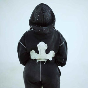 Conjunto Deportivo de Dos Piezas para Hombre, Ecológico, de Felpa Técnica, para Entrenamiento en Invierno, al Mejor Precio - Product Image 5