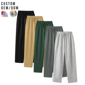 กางเกงจ็อกเกอร์ผ้าฝ้ายน้ำหนักเบาสำหรับผู้ชาย สไตล์ลำลอง เอวยางยืด ระบายอากาศได้ดี รับทำโลโก้ตามสั่ง รองรับ OEM ODM ขายส่ง - Product Image 1
