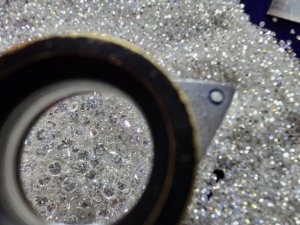 Diamantes cultivados en laboratorio de corte brillante redondo de 0.25 ct a 0.30 ct DEF VVS VS, excelentes, pulidos, tipo melee, sueltos - Product Image 4