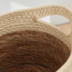 Handmade Big Macrame Basket For Toys <b>Laundry</b> And Home Storage With Stylish And Functional Organizer Design Wholesale From India - Product Image 3