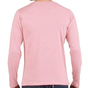 T-shirt pour homme de haute qualité en coton et polyester, couleur unie, durable, doux, décontracté, tendance - Product Image 5