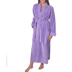 Albornoces de Lujo Personalizados con Logotipo para Hotel, Albornoces de Algodón con Cuello Chal, Albornoces de Spa, Impresión de Logotipo Personalizado OEM - Product Image 3