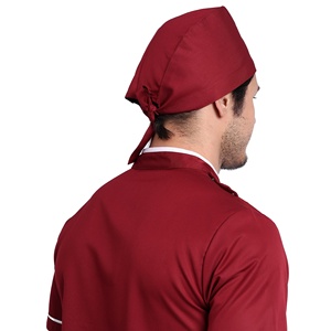 Men Medical <b>Scrub</b> <b>Cap</b> Cotton Adjustable Surgical Doctor Nurse Operating Room Hospital Headwear Custom Supplier - Product Image 4