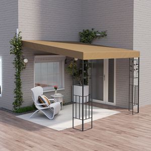 Tettoia in Acciaio 3x3 Metri con Fori di Drenaggio per Uso Esterno in Ville, Cortili e Parchi - Product Image 2