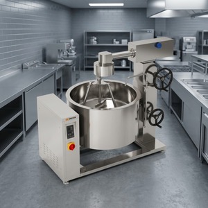 Olla de vapor rotatoria con inducción Amicook 380V/440V, modelo Steam Dine, cocción eficiente, cocción rápida, rotación e inclinación. - Product Image 6