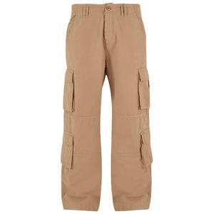 Pantalons cargo en coton personnalisés avec logo, pantalons cargo multi-poches pour hommes, streetwear, faible MOQ, approvisionnement en gros - Product Image 2