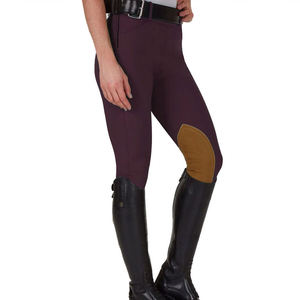 Culottes d'équitation pour femmes de haute qualité avec logo personnalisé imprimé, légères, respirantes, impression silicone, séchage rapide, nylon et élasthanne - Product Image 1