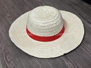 Sombrero de Paja de Luffy de One Piece, Venta al Por Mayor, Sombrero de Paja Blanco de Luffy para Cosplay de Anime, Directo de Fábrica - Product Image 5