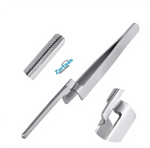 High Quality Stainless Steel Manual Dental Instrument Articulating <b>Paper</b> Forceps 16 cm CE Certified 3 Jaw Positions Knurled Grip - Product Image 2