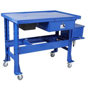 Lavatrice Mobile Premium da 3,5 Galloni con Tavolo Smontabile, Pompa 110V e Scarico a Cassetto per Lavaggio Auto - Product Image 6