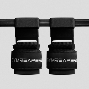Weight Lifting rubber grip Hooks Non-slip Deadlift wrist Straps palm support <b>Gloves</b> Pull Up gym fitness training session workout - Product Image 4