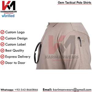 Polo tactique de qualité supérieure pour paintball, protection UV, panneau en maille respirante, uniforme d'équipe, fournisseur en gros - Product Image 4