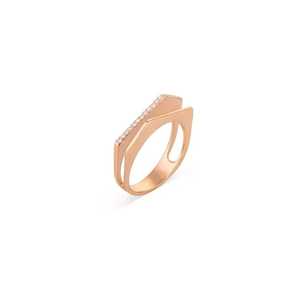 Custom Round Lab Grown Diamond Solitaire Stackable <b>Ring</b> 10K 14K 18K Solid Gold Minimalist <b>Dainty</b> Everyday Wedding Band Wholesale - Product Image 3
