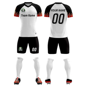 Camisetas de Fútbol Personalizadas para Hombres y Adultos con Nombre, Logotipo del Equipo, Número, Manga Corta, Uniforme de Fútbol Personalizado para Niños - Product Image 1