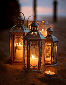 <b>Silver</b> Pink Glass <b>Lantern</b> Decorative Candle Holder Romantic Home Flourish Ethereal Grace - Product Image 6