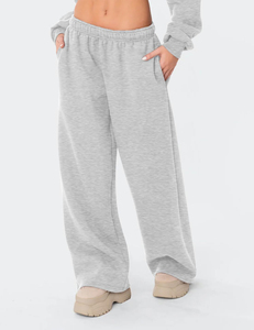 กางเกงวอร์มผ้าแคนวาสทรงหลวมสำหรับผู้ชาย คุณภาพสูง ป้องกันการเป็นขุย น้ำหนักเบา เอวยางยืด มีเชือกผูก ปักโลโก้สีสันสดใส - Product Image 3