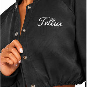 Vestes courtes pour femmes les plus vendues, vestes Letterman courtes pour femmes, vestes courtes pour femmes - Product Image 5