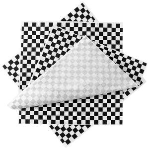 Papier ciré de qualité alimentaire pour l'emballage de la restauration rapide, imprimé sur mesure, résistant à la graisse, pour emballer les sandwichs et les pizzas - Product Image 1