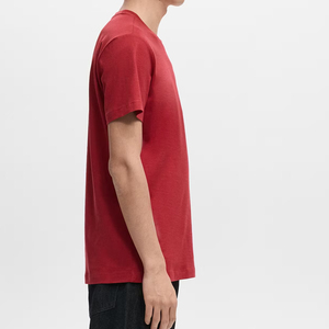 Camiseta Casual de Cuello Redondo para Hombre, Algodón Premium, Cuello Redondo, Manga Corta, Logotipo Personalizado, Proveedor Mayorista OEM - Product Image 5