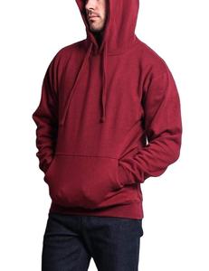 Custom Logo Factory Winter Solid Cotton High Quality Breathable Quick Dry Windproof Hooded Fleece Pullover Casual Thick Pockets - Product Image 4