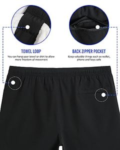 Shorts de sport pour hommes de qualité supérieure, couleurs unies, légers, 2 en 1, shorts de fitness, vêtements de sport pour hommes, shorts en polyester pour hommes - Product Image 5