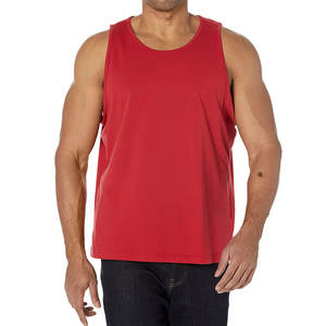 เสื้อกล้ามออกกำลังกายผู้ชาย ผ้าฝ้าย 100% สไตล์สตรีทแวร์ สำหรับฤดูร้อน เหมาะสำหรับเพาะกาย ดีไซน์เสื้อยืดแขนกุดสำหรับออกกำลังกาย เสื้อกล้ามผู้ชาย - Product Image 4