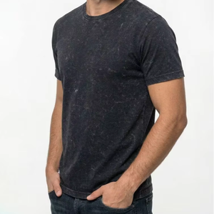 เสื้อยืดถักผ้าฝ้าย100% คอกลมรุ่นพื้นฐานระบายอากาศได้ - Product Image 1