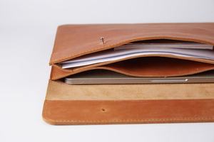 Housse en cuir souple et légère LLS-0022B avec housse de protection Stone Guard pour ordinateur portable - Product Image 4