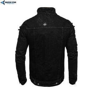 Chaqueta de Mezclilla Ligera Vintage para Hombre, Estilo Casual y Formal, Transpirable y Resistente al Viento - Product Image 3