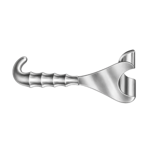 Retractor Quirúrgico Manual Universal Reutilizable de Acero Inoxidable DeLee para Procedimientos Obstétricos, Cesárea y Uso Clínico - Product Image 5