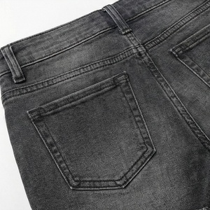 High Waist Pocket Design Sexy <b>Stretch</b> Summer Rhinestone Girls Hot Pants Women <b>Denim</b> Cargo Shorts Customized Color Outfit - Product Image 5
