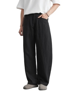 Nouvelle tendance étiquette personnalisée droite 100% coton Denim hommes nouveauté haute qualité coupe ample Designer mode pantalon OEM en gros - Product Image 3