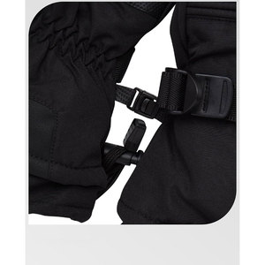 Gants de ski professionnels unisexes d'hiver, isolés en polyester, à écran tactile, à doigts entiers, auto-chauffants, avec fermeture à cordon - Product Image 2