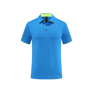 เสื้อเชิ้ตผู้ชายสีน้ำเงินกรมท่า ผ้าฝ้าย 100% คุณภาพสูง สไตล์ใหม่ รับผลิตตามสั่ง ขายส่ง แห้งเร็ว ระบายอากาศได้ดี พร้อมปักโลโก้ของคุณเอง - Product Image 6