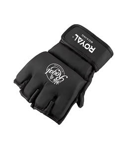 Guantes de boxeo MMa personalizados, guantes de entrenamiento y lucha de cuero genuino, guantes de combate MMA Muay Thai, novedad - Product Image 1