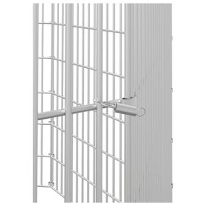 21.3 \ "x23.6 \" recinto per animali ruspante 21.3 ferro zincato a 8 pannelli \ "x23.6 \" box per bambini - Product Image 6
