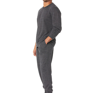 Vintage Men Sweat Shirts & Pants Set Custom Logo Cheap Price <b>Top</b> Quality in Stock Men Sweat Suit Supplier From Pakistan - Product Image 3
